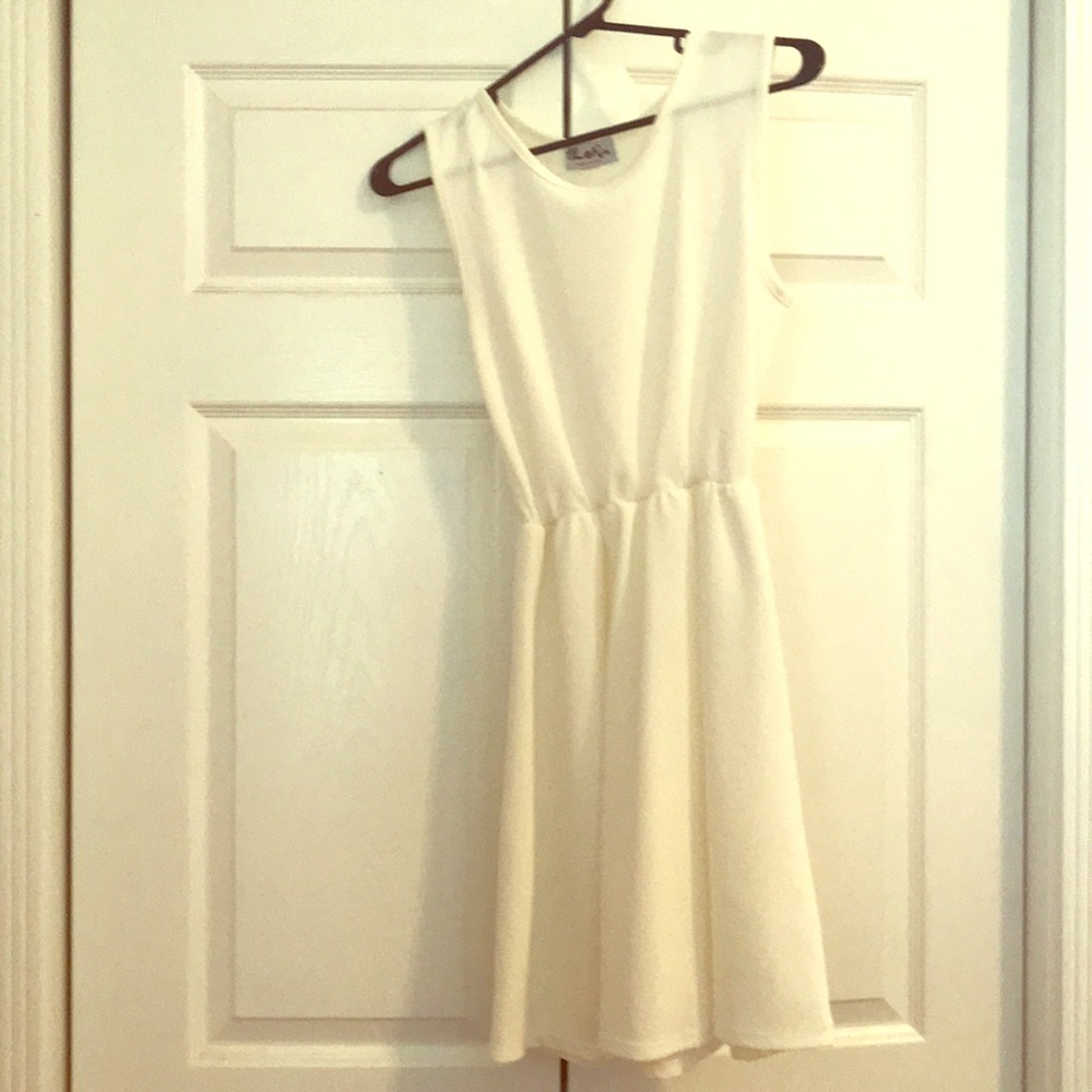 White dress